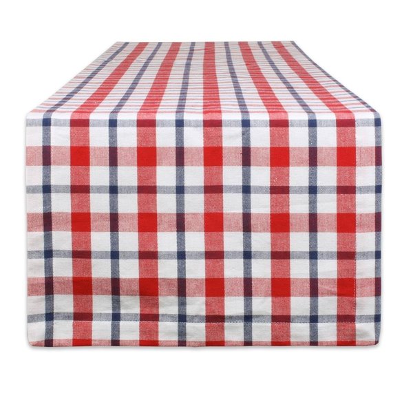 Design Imports 14 x 108 in. American Plaid Table Runner CAMZ11724